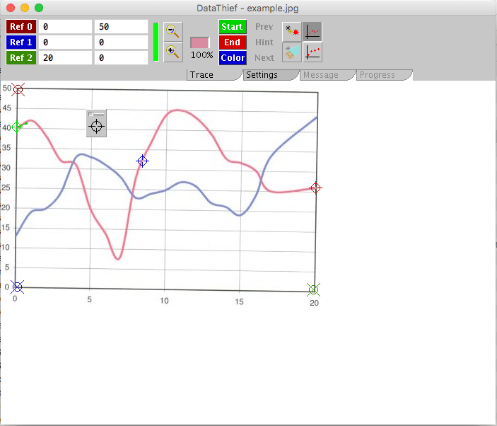 Screenshot of Datathief