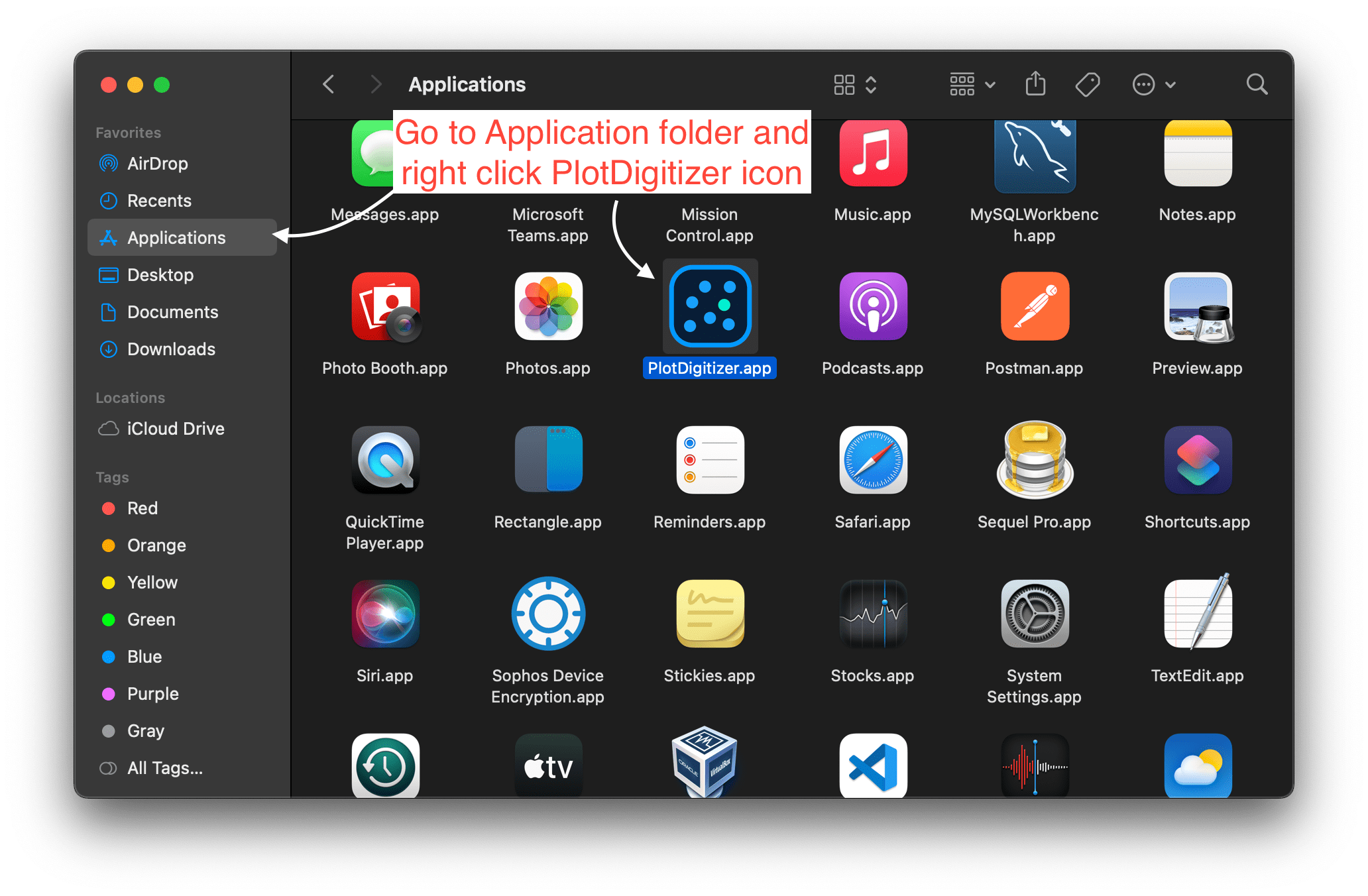 PlotDigitizer installation on macOS Screenshot 5